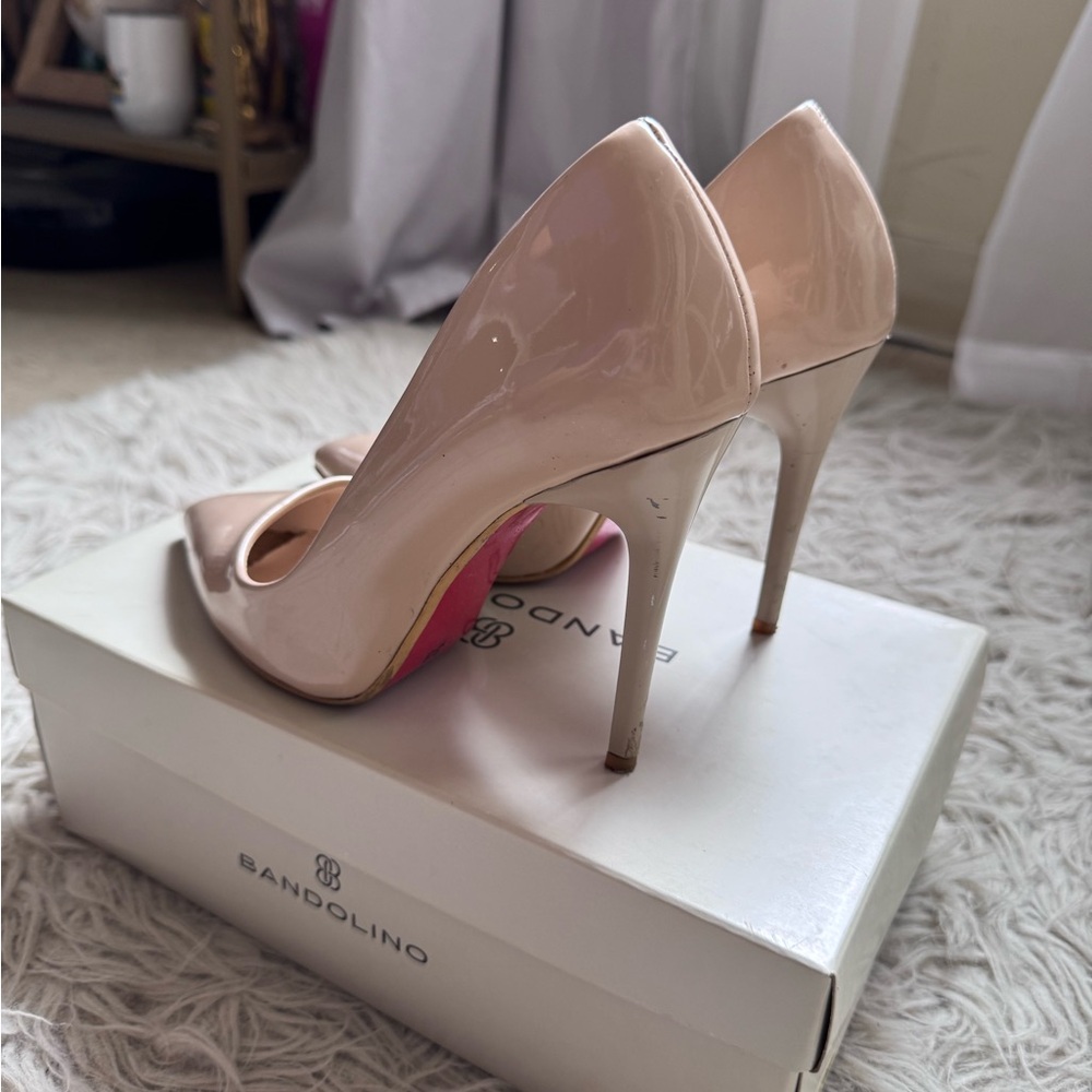 Red Bottoms Cream Heels Classic Style